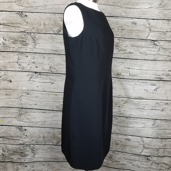 Style&co Collection Black Dress Size 6.Pit to pit approx:  19 inches Right sh - Picture 3 of 5